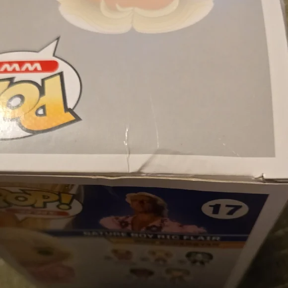 Funko WWE Ric Flair Vinyl Figure in Pink Robe Target Exclusive #17 - Picture 7 of 8